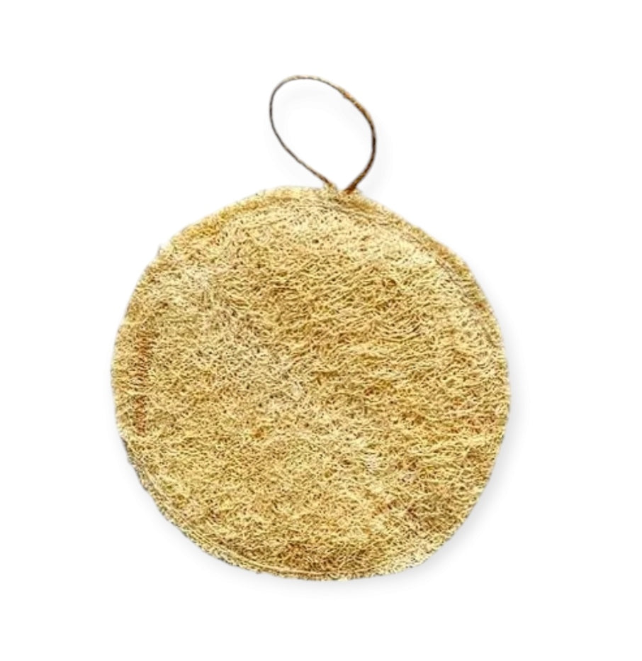 Esponjas Redonda con Manilla Luffa 11cm