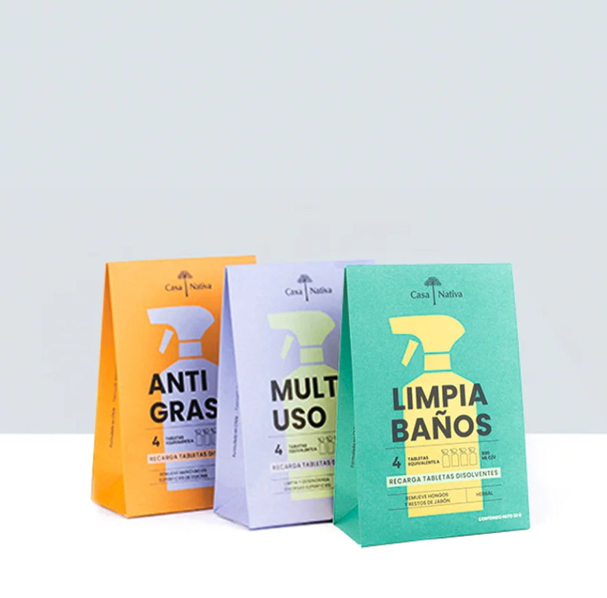 Recarga en Pastillas Productos de Limpieza Casa Nativa