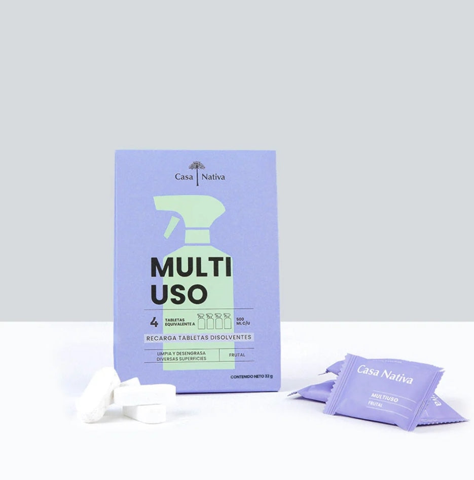 Recarga en Pastillas Productos de Limpieza Casa Nativa