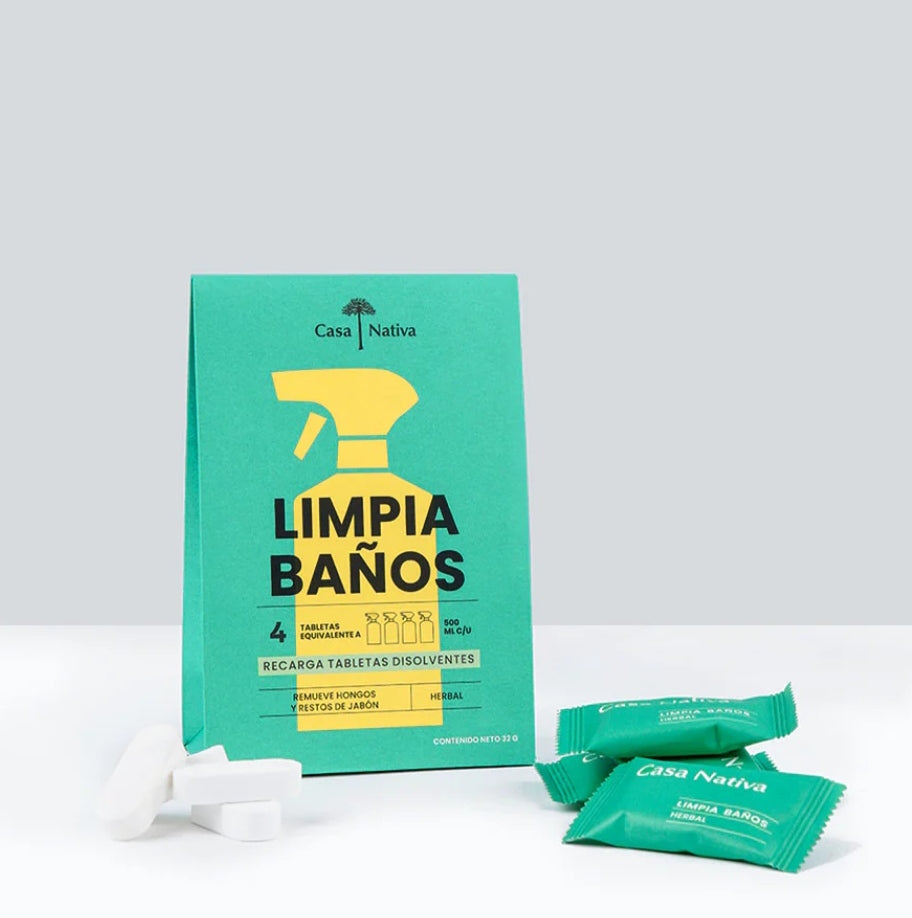 Recarga en Pastillas Productos de Limpieza Casa Nativa