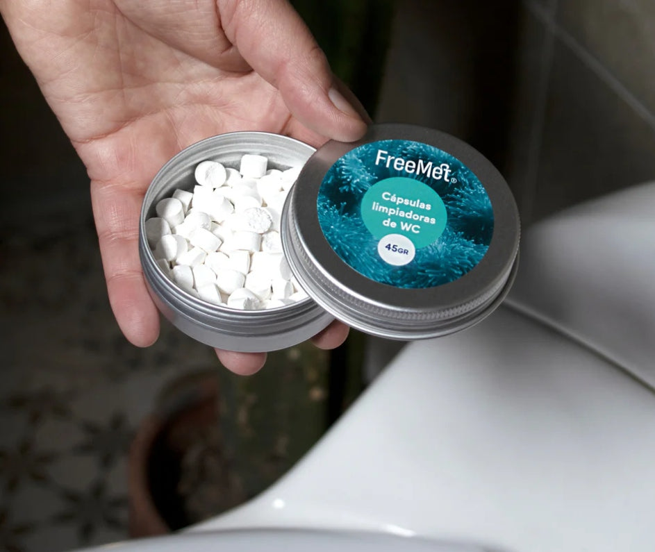 Capsulas limpiadoras de WC