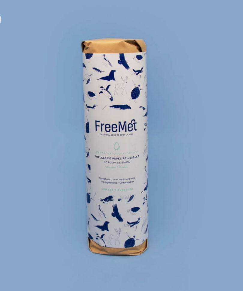 Toalla Reutilizable Bambú Freemet