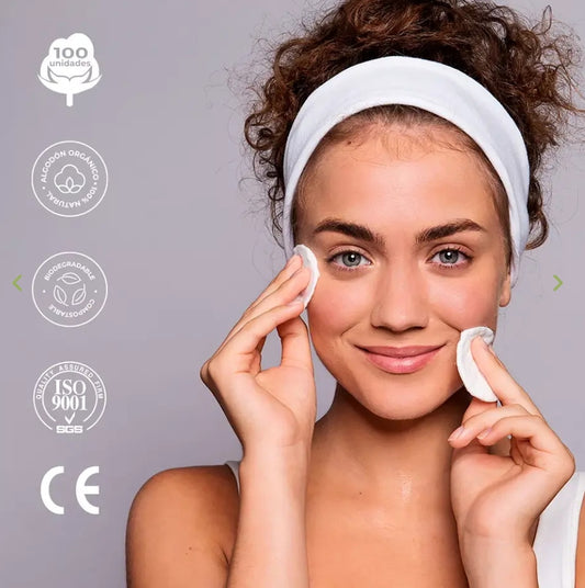 Almohadillas Desechables Algodon 100un