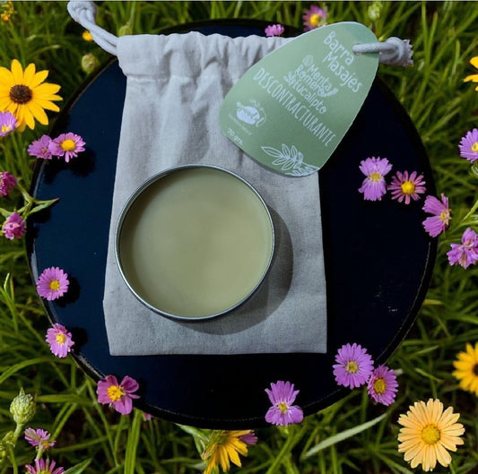 Barra Solida Masajes 70g Aguadal