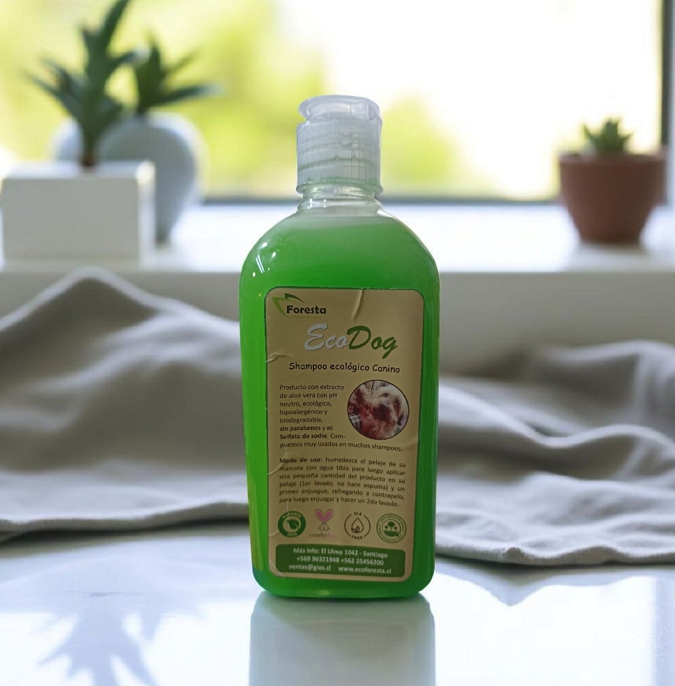 Shampoo Líquido Mascotas Áloe Vera 500ml