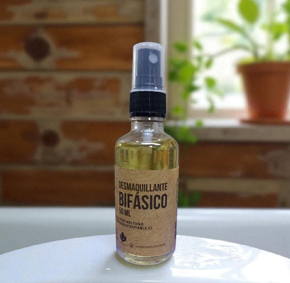 Desmaquillante Bifásico 50ml Weltun