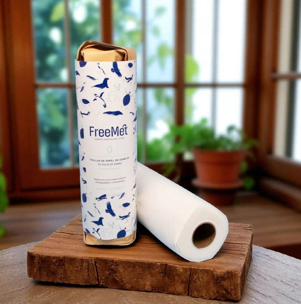 Toalla Reutilizable Bambú Freemet