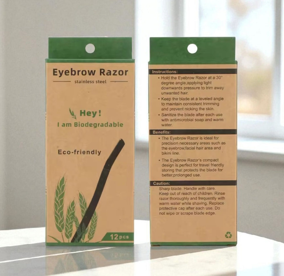 Perfiladores de Cejas Biodegradable 12 Unidades