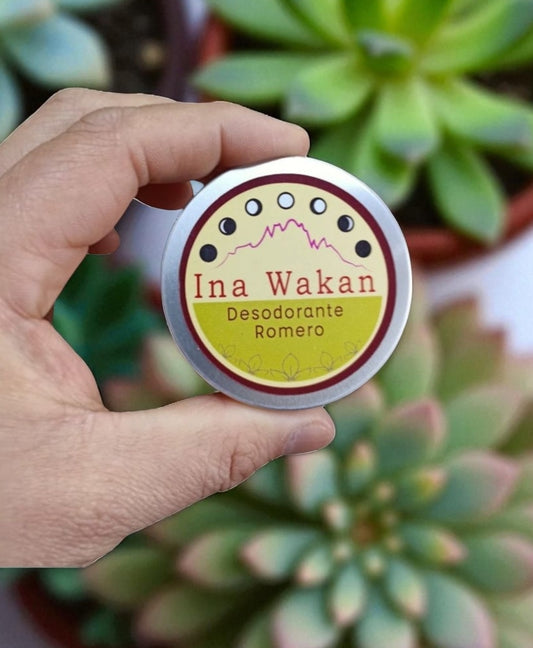 Desodorante Natural Sin Químicos Romero 40g