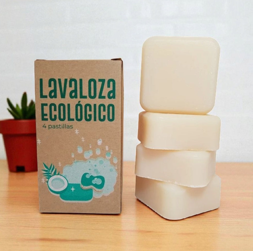 Lavaloza Sólido Natural 4 Unidades