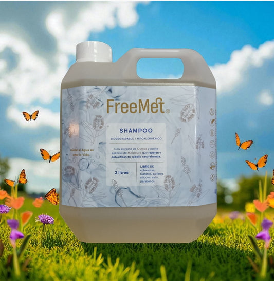 Bidón Shampoo Líquido 2 Litros Freemet