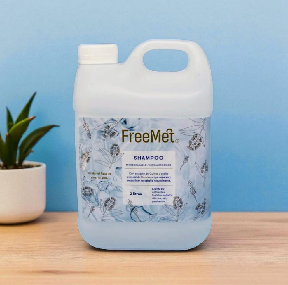 Bidón Shampoo Líquido 2 Litros Freemet