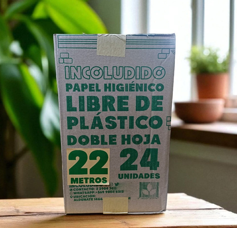 Caja Papel Higiénico de 22 Metros con 24un