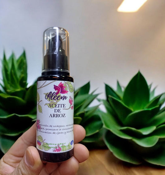 Aceite Arroz Natural 60ml Alem