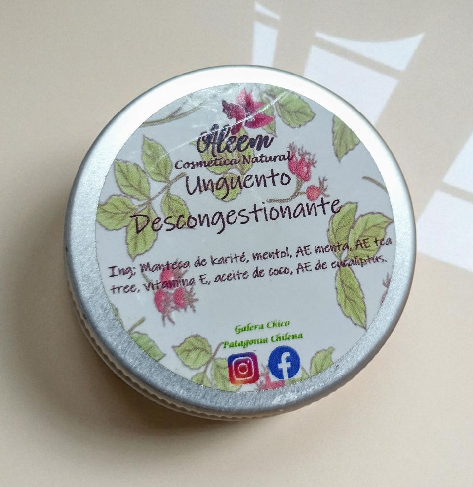 Ungüento Descongestionante Natural 30g