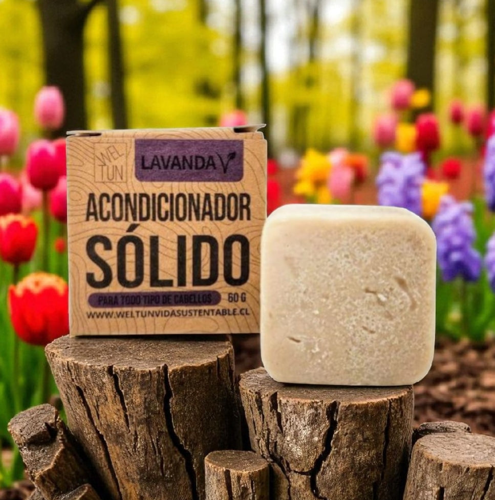 Acondicionador Sólido de Lavanda
