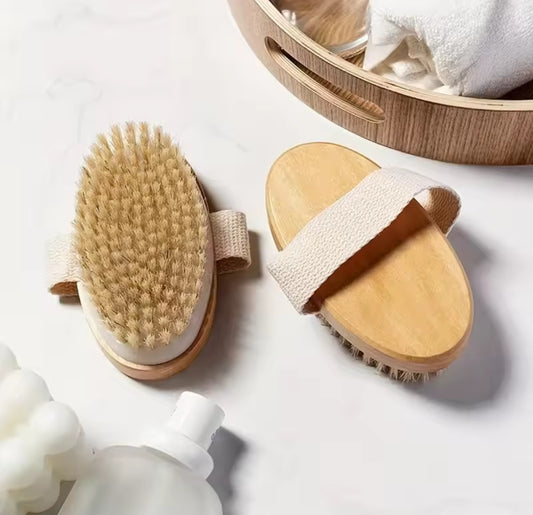 Escobilla Exfoliante Ovalada de Sisal