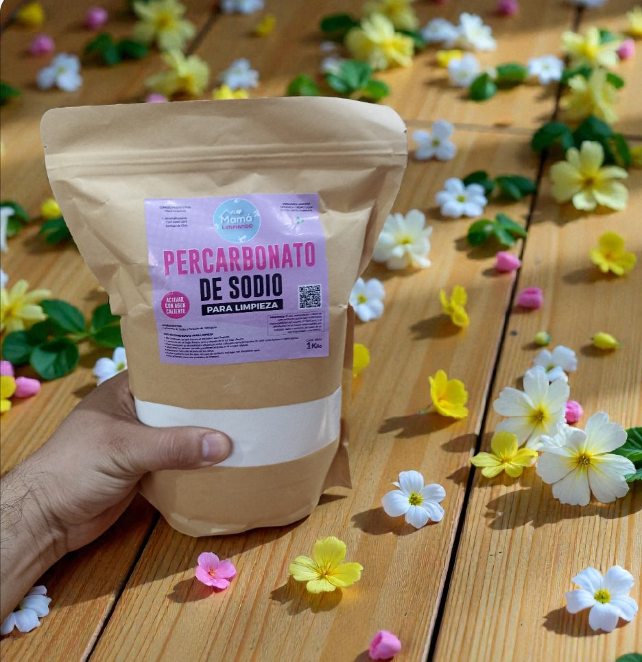 Percarbonato de Sodio 100% Natural 1kilo