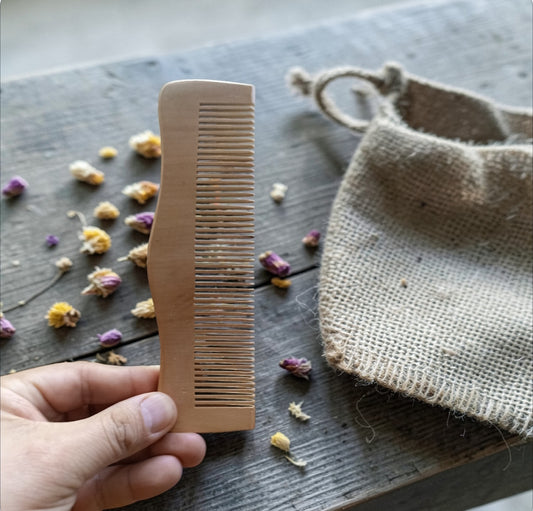 Peineta de Madera 16cm