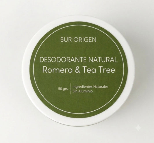Desodorante Crema Natural de Romero 50grs