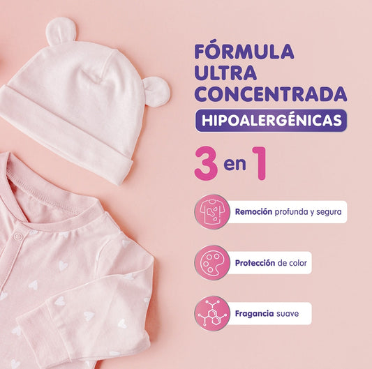 Detergente en Cápsulas Hipoalergénico 10 unidades
