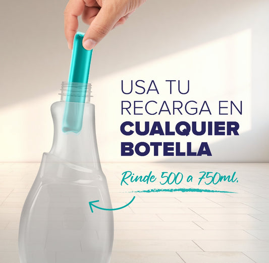 Recarga de Limpia Vidrio Nanolife 750ml