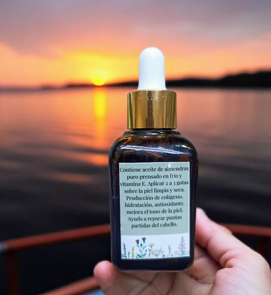 Serum Facial Vitamina C y Almendras 30ml