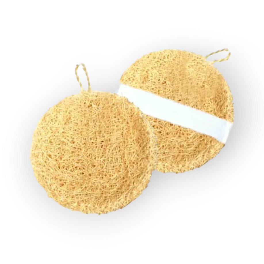 Esponjas Redonda con Manilla Luffa 11cm