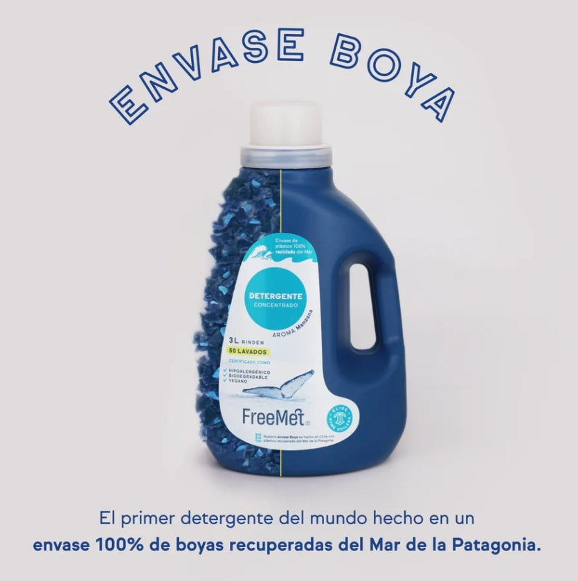 Detergente Biodegradable Aroma a Manzana de 3 Litros