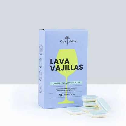 Lavavajillas en Pastillas 30 Unidades Casa Nativa