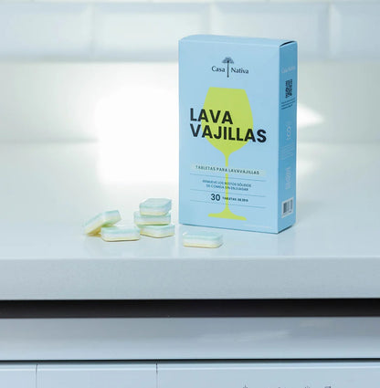 Lavavajillas en Pastillas 30 Unidades Casa Nativa