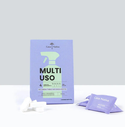 Recarga en Pastillas Productos de Limpieza Casa Nativa
