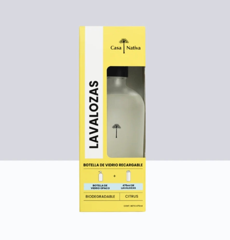 Kit de Botella más Lavaloza Citrus  Casa Nativa