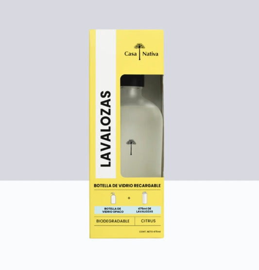 Kit de Botella más Lavaloza Citrus  Casa Nativa