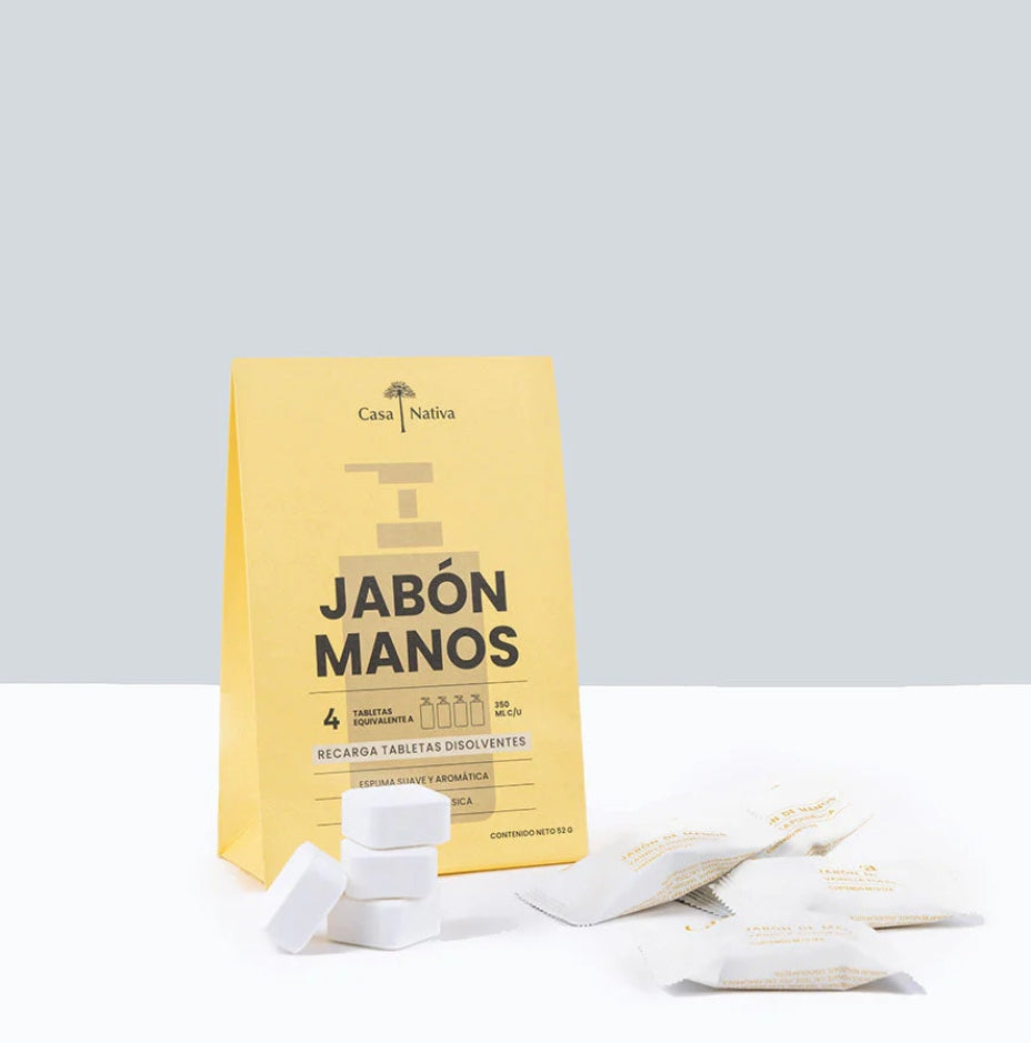 Recarga Jabones en Pastillas Casa Nativa