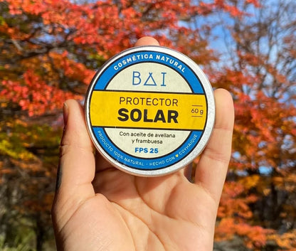 Bloqueador Solar Natural 60g Bai