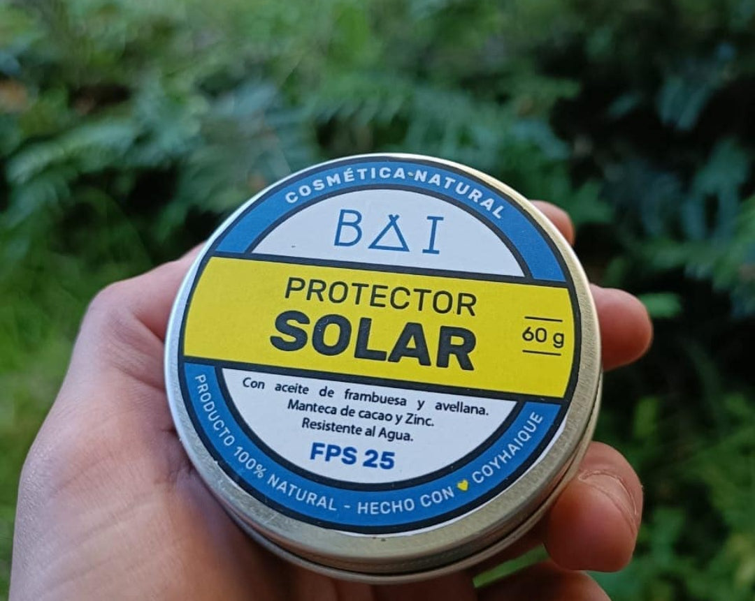 Bloqueador Solar Natural 60g Bai