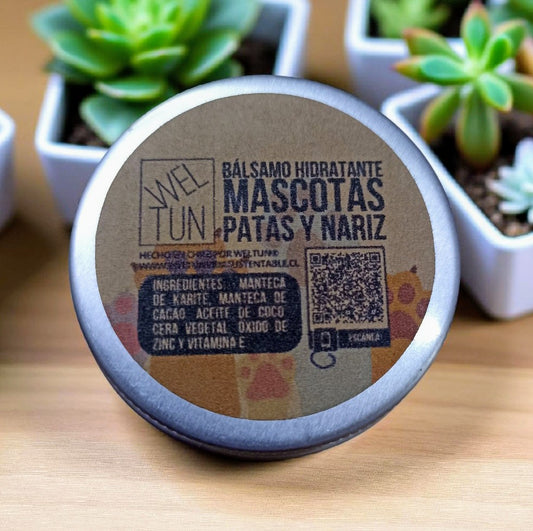 Bálsamo Hidratante para Mascotas 30g Weltun