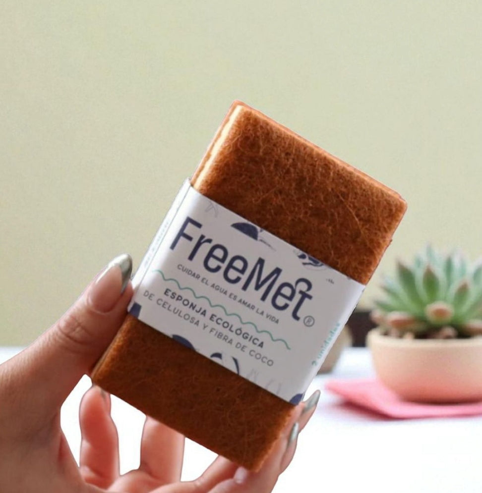 Esponjas Compostables Freemet 2un