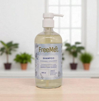 Shampoo Líquido Quinoa 500ml Freemet