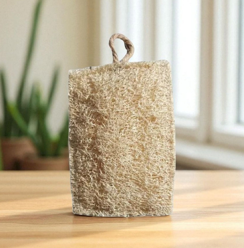 Esponja Cuadrada Luffa 7x12cm