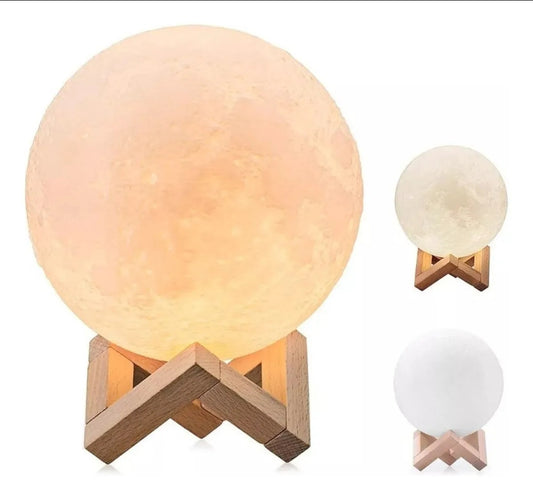 Difusor o Humificador de Aceite Esenciales Tipo Luna