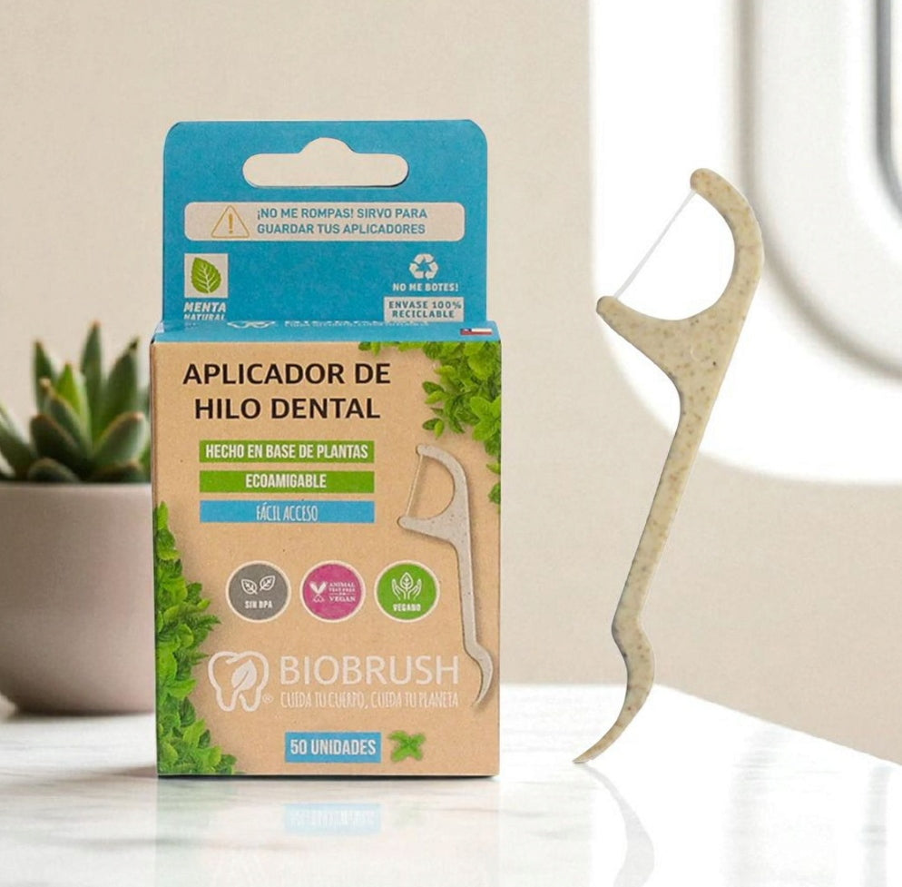 Aplicador Hilo Dental 50 Unidades