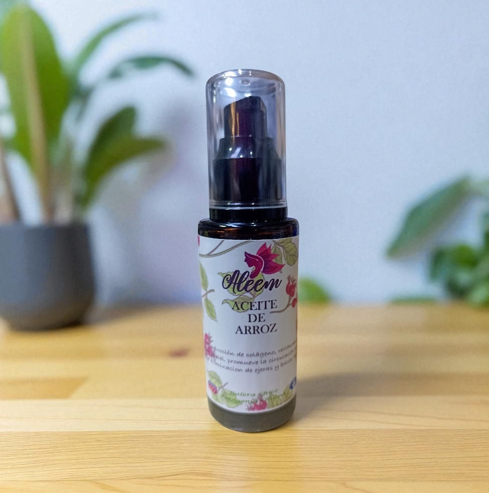 Aceite Arroz Natural 60ml Alem