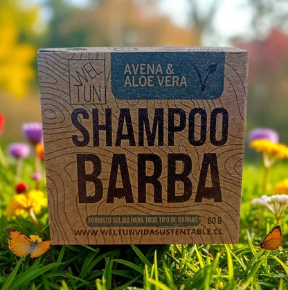 Shampoo Sólido para la Barba 60g