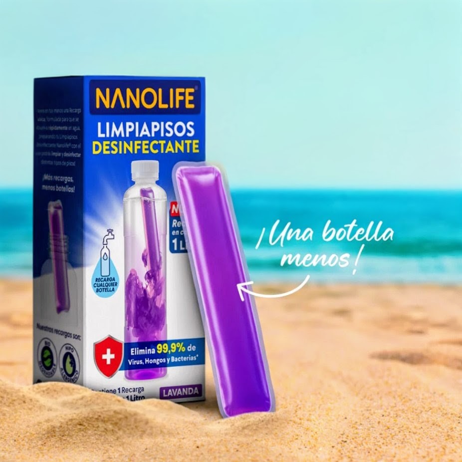 Recarga Limpiador de Pisos 1 Litro Aroma Lavanda