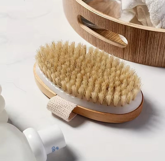 Escobilla Exfoliante Ovalada de Sisal