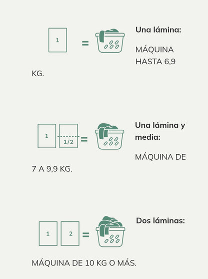 Detergente en Laminas Brisas Primaveral 30un