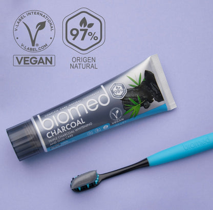 Pasta Dental Natural Carbon Activado Vegano 100g