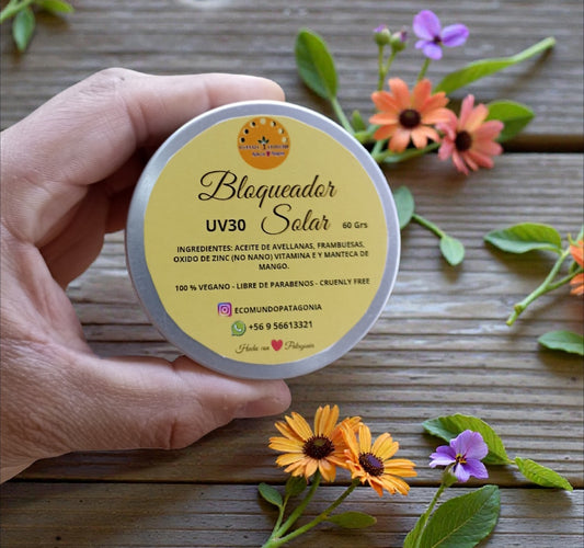 Bloqueador Solar Natural de UV30